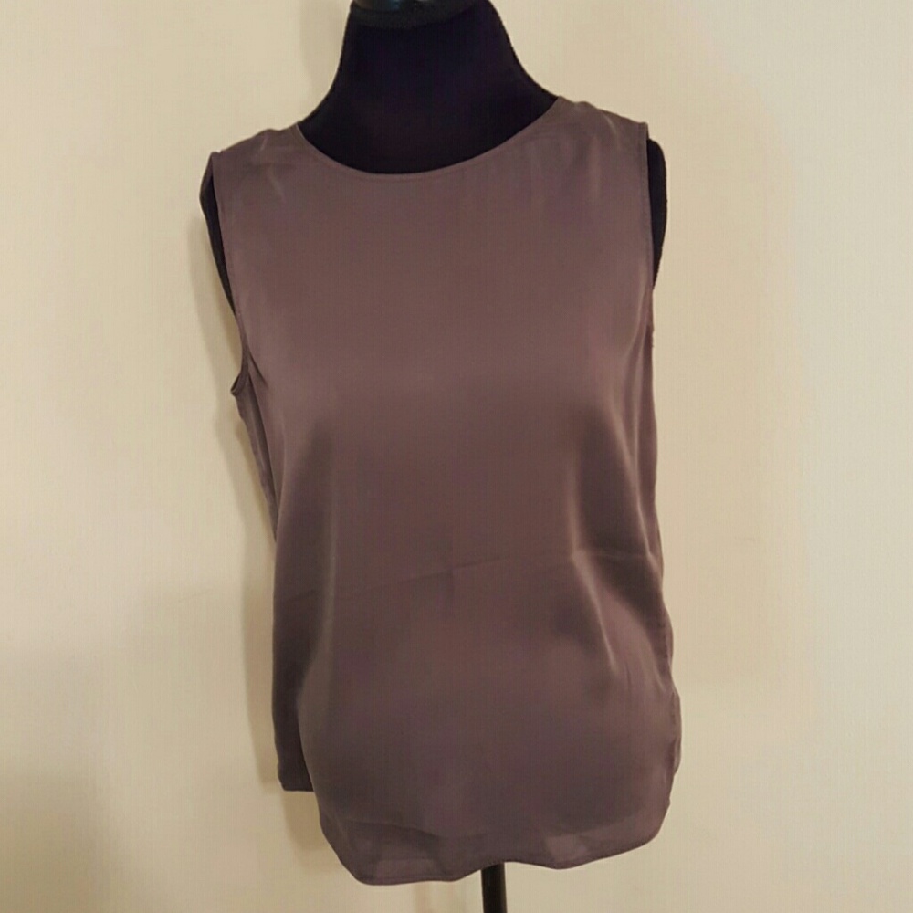100% silk Vince Women's Sleeveless Tank Top
